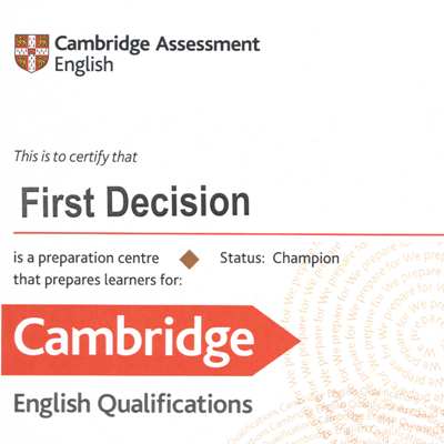 Сдаем экзамены Cambridge English в декабре -приглашаем родителей на собрания и регистрацию!