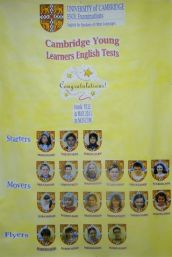  Вручение сертификатов Cambridge Young Learners English Tests